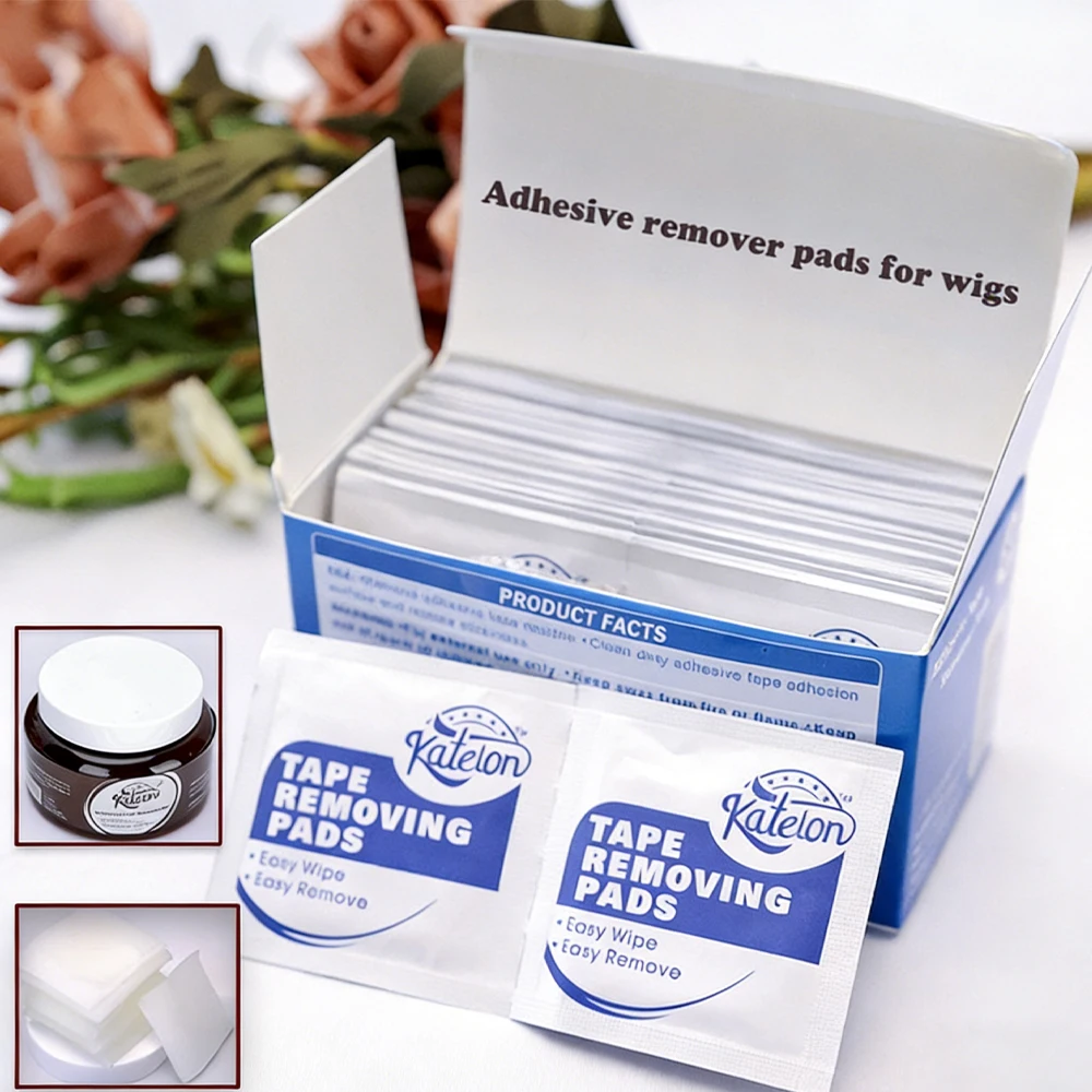 Glue Stick Pack - Klebstoffentfernungstücher zum Reinigen von Perückenkleber und