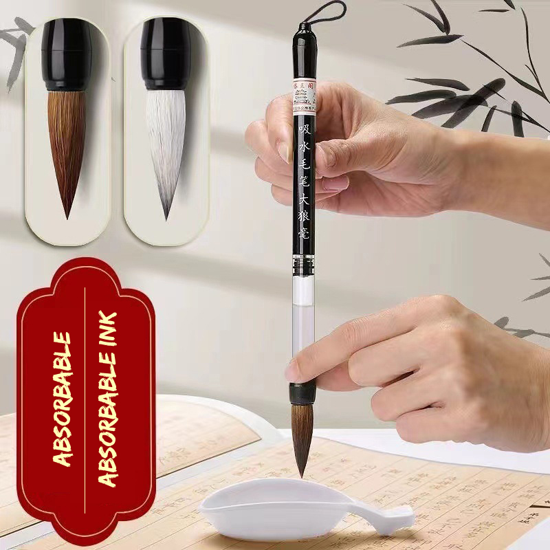 Fountain Pen Ink - 3 Stück Kalligraphie Pinsel Set Wassersp