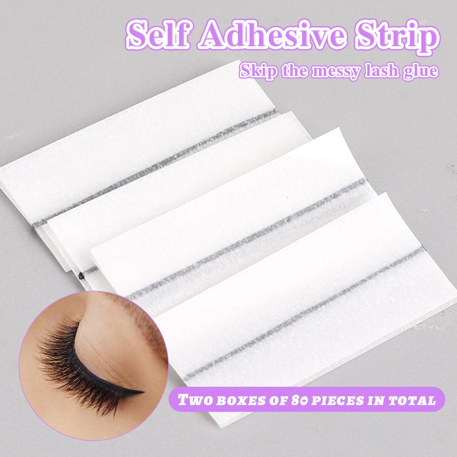 80 Stück Wimpern klebestreifen – Glue Stick Pack Bewertung und Preis