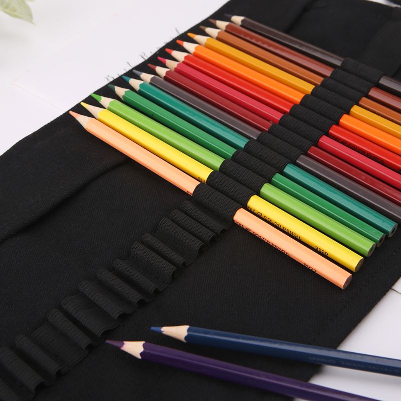 Schwarzer Schul stift für Etui – Pen Pouch Roll Bewertung und Preis