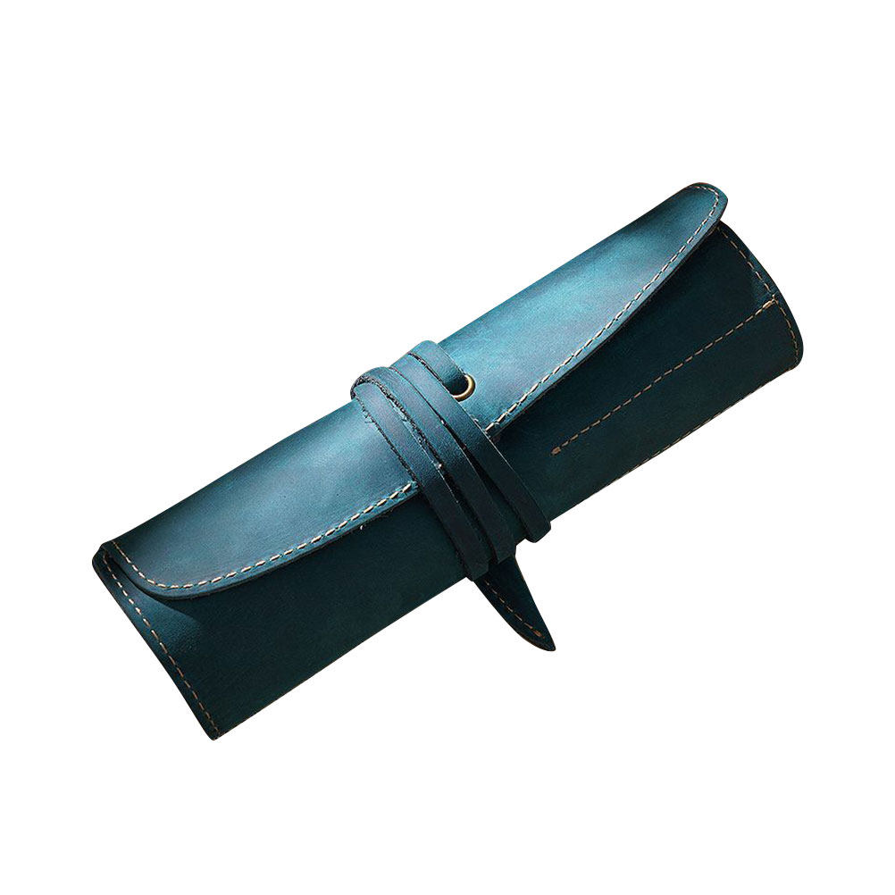 Vintage – blaues Stiftetui, ha – Pen Pouch Roll Bewertung und Preis