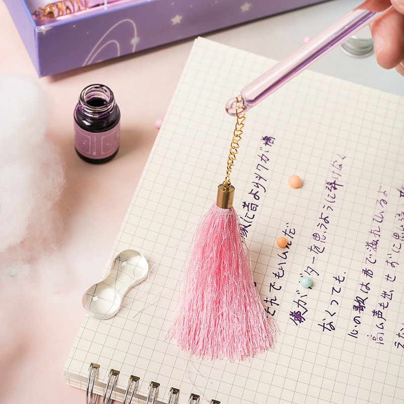 Glas-Dip-Pen-Kalligraphie-Set  – Fountain Pen Ink Bewertung und Preis
