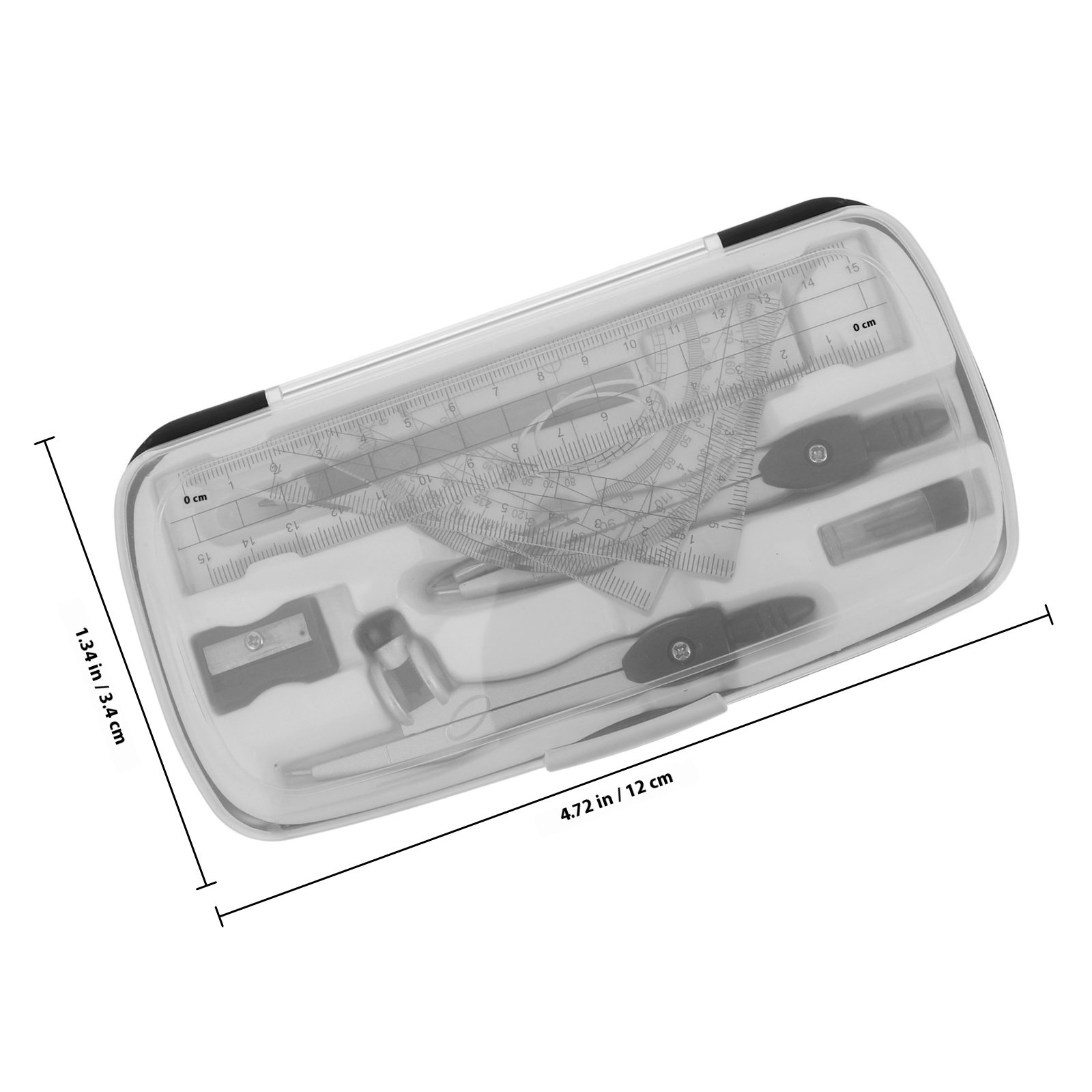 1 SET Geometrie-Winkelmesser-L – Compass Geometry Set Bewertung und Preis