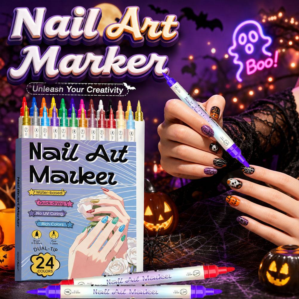 12/24 Farben Doppelspitzen-Nag – Copic Marker Sketch Bewertung und Preis