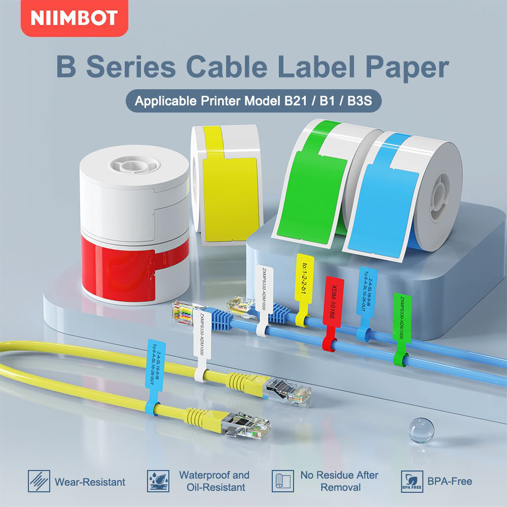 Niimbot Kabeletikett Tragbarer – Label Printer Tape Bewertung und Preis